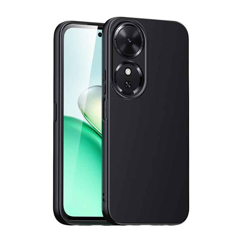 Phone Case for Honor Play10C, Honor Play10c Full Lens Protection Ultra-Thin Frosted Protective Cover, Shockproof Simple Soft Anti-Fingerprint Black