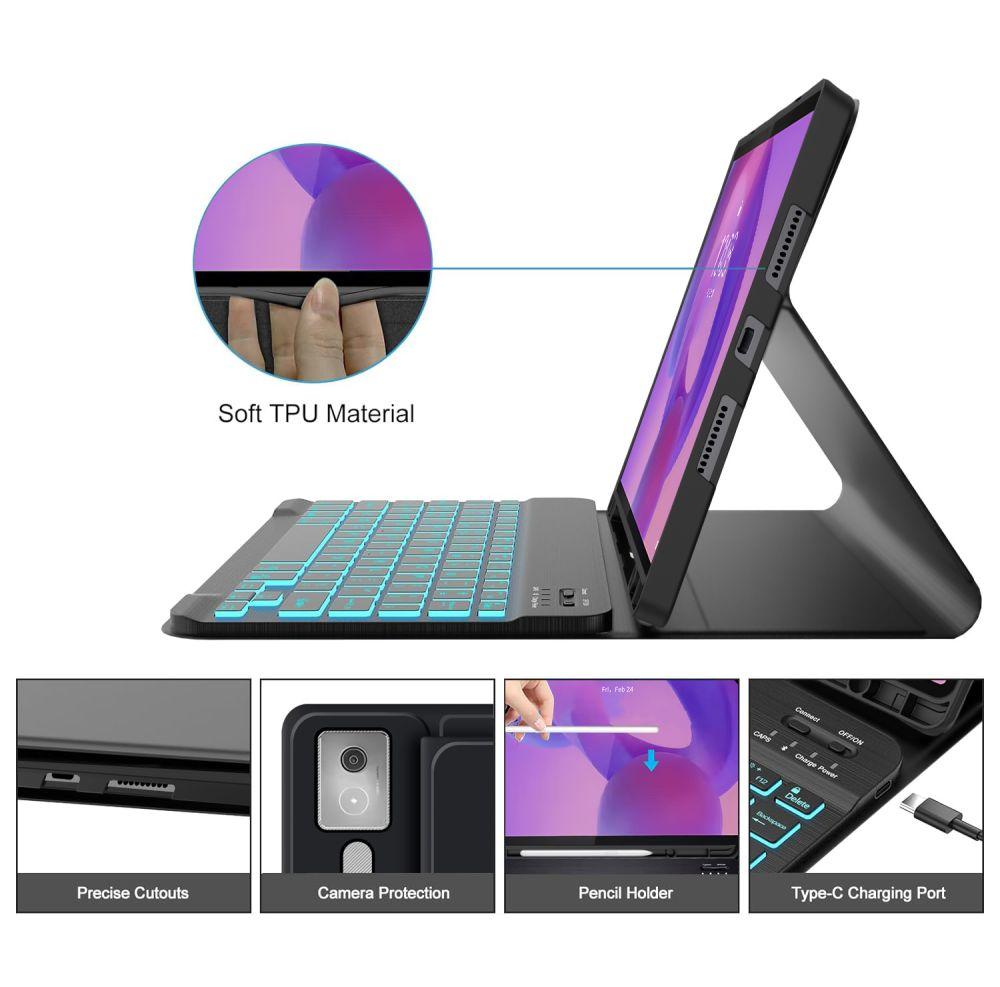 Tech-Protect Sc Pen + Keyboard Lenovo Idea Tab Pro / Pro Mt 12.7 Tb-373 Black