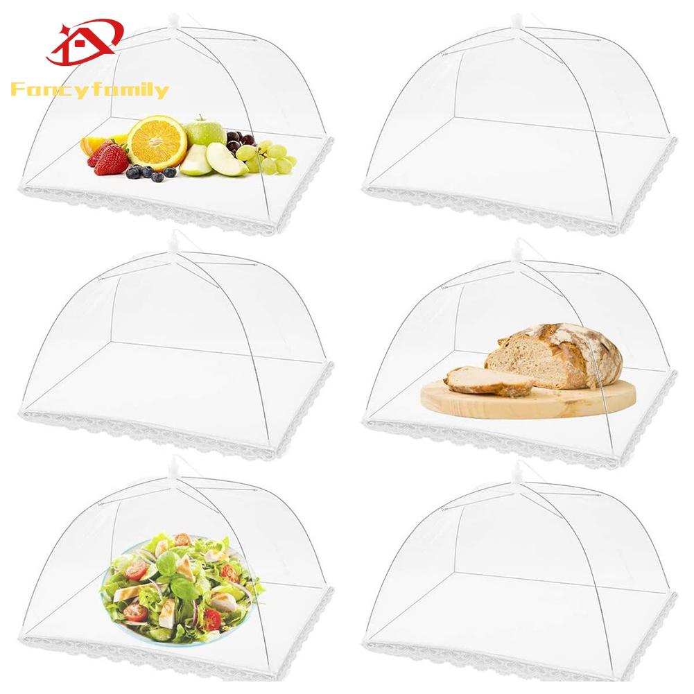 Fancyfamily Küche Faltbar Wiederverwendbar Lebensmittel Staubdicht Abdeckung Zelt Gemüse Obst Picknick Lebensmittel Schutz