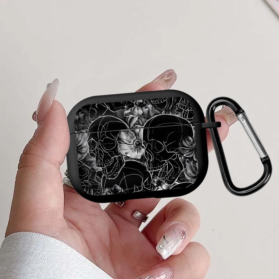 

Cool Skull Case For Airpods 2 4 3 Pro Pro2 1 Pro3 Earphone Cases Cover Airpods 3