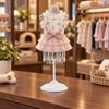 Freestanding Pet Clothing Display Rack Stable with Weighted Base