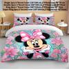 Minnie Bedding Mouse Sets Soft Cover Bed Duvet Pillow Case Decoration Bedroom