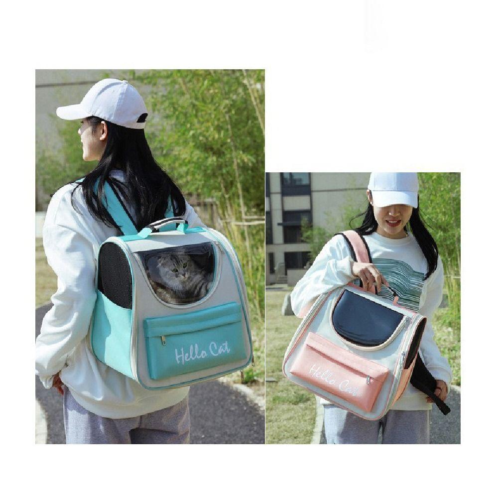 Creative Travel Puppy Bags Breathable Cat Carrying Bag Pet Backpack Carrier  Cat Supplies