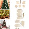 Create Lasting Memories with 30Pcs Wooden Christmas Ornaments DIY Decor