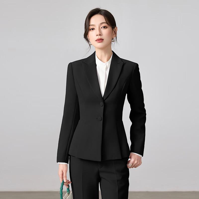Teluoman Women's Professional Business Suit Set