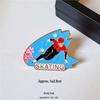 Multi-Sport Emblem Pin: Football, Basketball, Badminton, Tennis, Baseball, Billiards, Table Tennis, Volleyball Brooch
