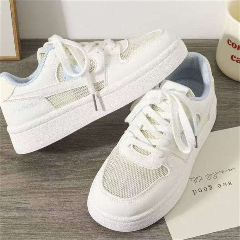 thick-soled  spring and autumn new summer versatile mesh breathable board shoes lightweight casual shoes children
