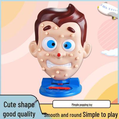 Interactive Pimple Squeeze Prank Toy: Multi-Person Table Game for Stress Relief and Laughter