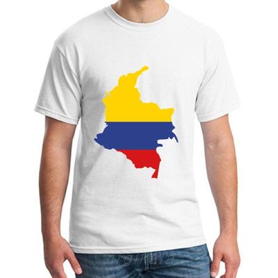 Custom Colombia T-Shirt Famous Original Leisure Men And Women Fashion Funny High-Quality Printing Casual 100%Cotton