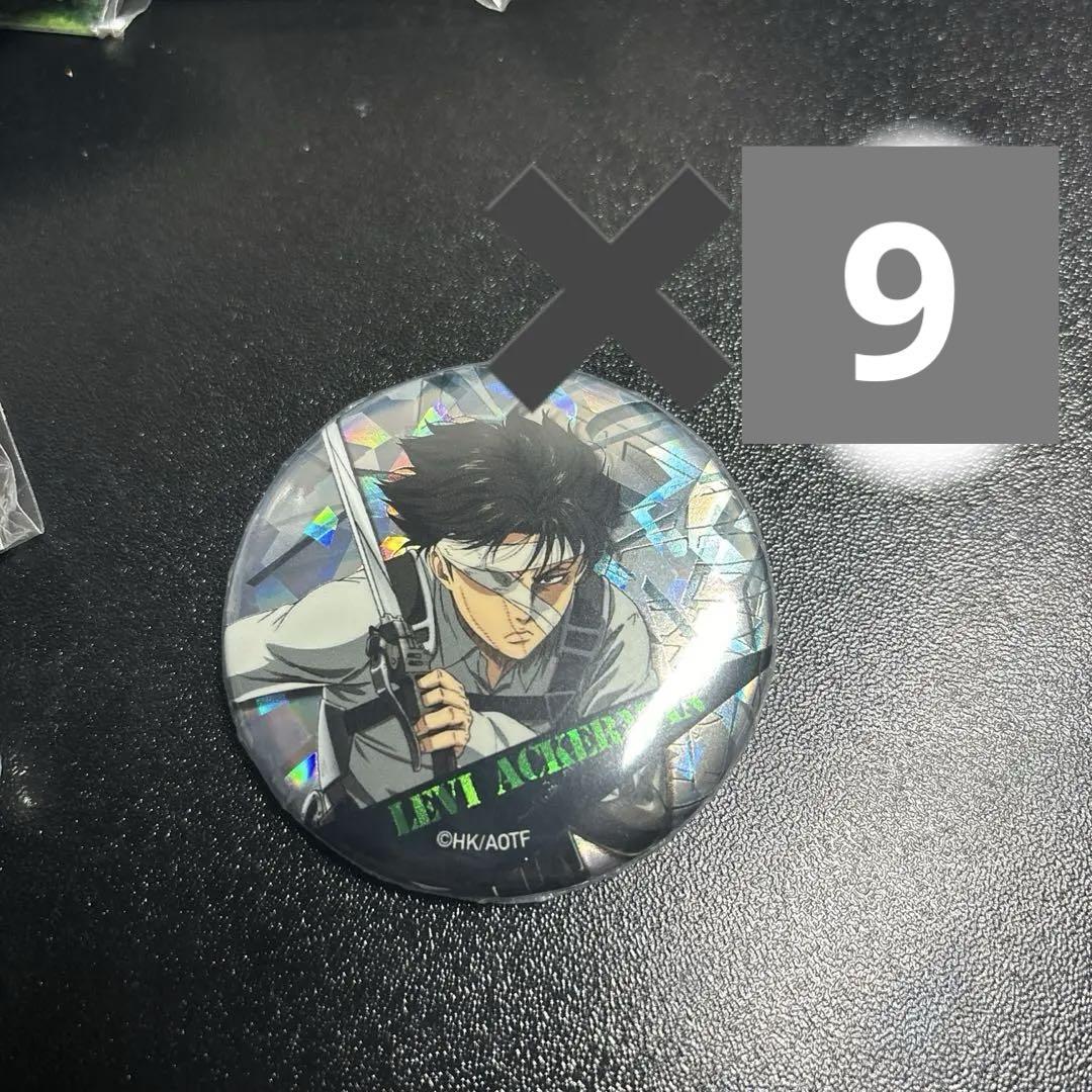 

[USED] Attack on Titan Levi Crystallite Can Badge