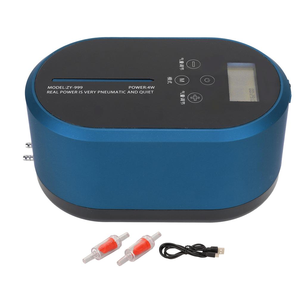 Aquarium Air Pump Large Volume Power Outage Self Start Ultra Quiet Fish Tank Air Pump for Aquarium