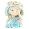Girl's Flower Simulation Bonsai for Home and Office Decor