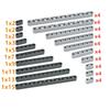 Kompatibles 32316 60483 Dickes Loch Arm Träger Hubarm Set für MOC Ziegel Auto LKW Bausteine Zubehör