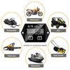 Kebidumei Motorcycle Tachometer IP65 Waterproof 0-20000 RPM Speed Gause Engine  LCD Display Working Time Meter Tach Hour Meter