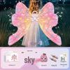 Elf Wings Automatic Light-Up Moving Butterfly Toy for Kids