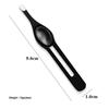 2Pcs Wide Non Slip Grip Slant Tip Tweezers Stainless Steel Slant Tweezer  Tip Hair Clip Tweezer
