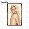 Sexy Metal Poster Angel Wings Girl Metal Signs Dropped Underwear Straps Woman Tin Signs Vintage Plaque for Bar Pub Home Decor