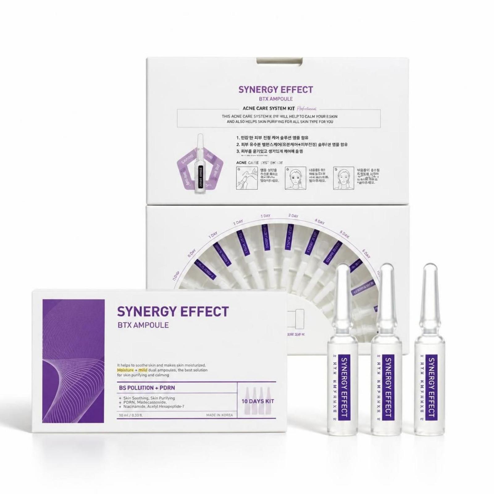 MAXCLINIC Synergy Effect BTX Cream Ampoule Anti-Wrinkle & Firming Treatment 1.5ml × 14 Ampoules 1.5ml × 14 Ampoules (Total 21ml / 0.71 fl.oz.)