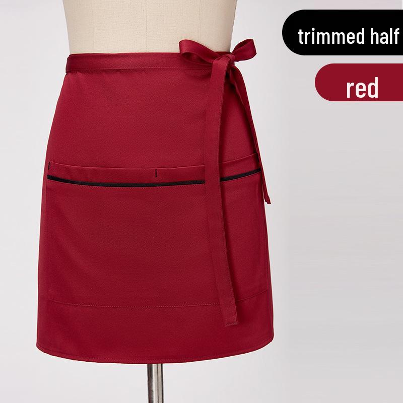 Multi-Color Anti-Stain Waist Apron for Waiters and Kitchen Staff