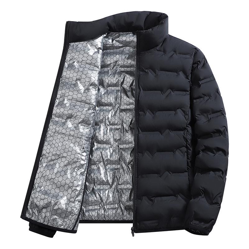 Men's Lightweight Graphene White Duck Down Winter Jacket - Warm, Casual, Outerwear