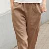 Trousers Mid Waist Universal Cotton Women Clothing Pencil Pants for Summer