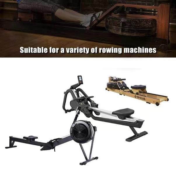 210D Rowing Machine Cover Black Waterproof Dustproof Protector 241x61x102cm for Dual Rail Home Gym Fitness Equipment