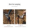 Multi-functional Outdoor Camping Hammer: Tent Peg Hammer, Nail Puller, Bottle Opener, Survival Tool.