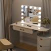 BEAUTME Actress Large Tabletop Hollywood with 13 10x Mountable Mirror, Mirror, Style, LEDs, Three-Color Dimming, Magnification, Tabletop/Wall