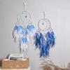 Feature Bead Moon Dreamcatcher Bohemian Home Decor Craft Blessing Gift for Kids