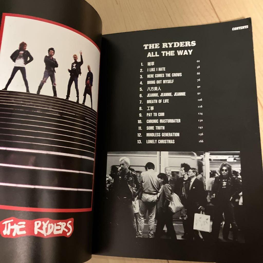 [USED] Valuable THE RYDERS ALL THE WAY band score