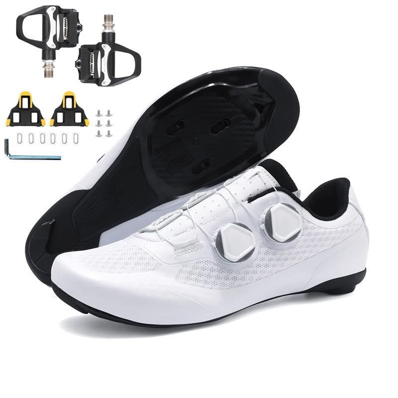Senge Flat Pedal Cycling Shoes Road Bike Men Women Lightweight Stiff Sole Non-Clipless