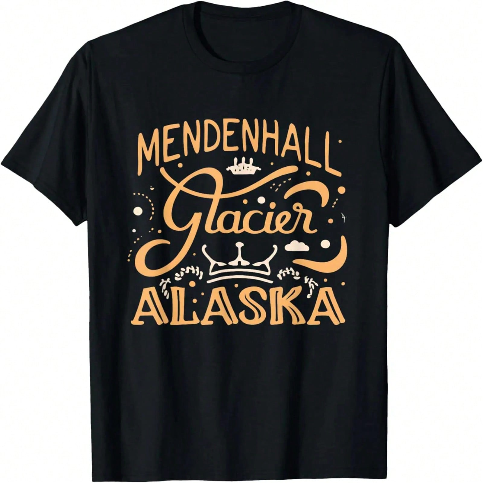unisexdenhall Glacier Alaska T-Shirt S разноцветный