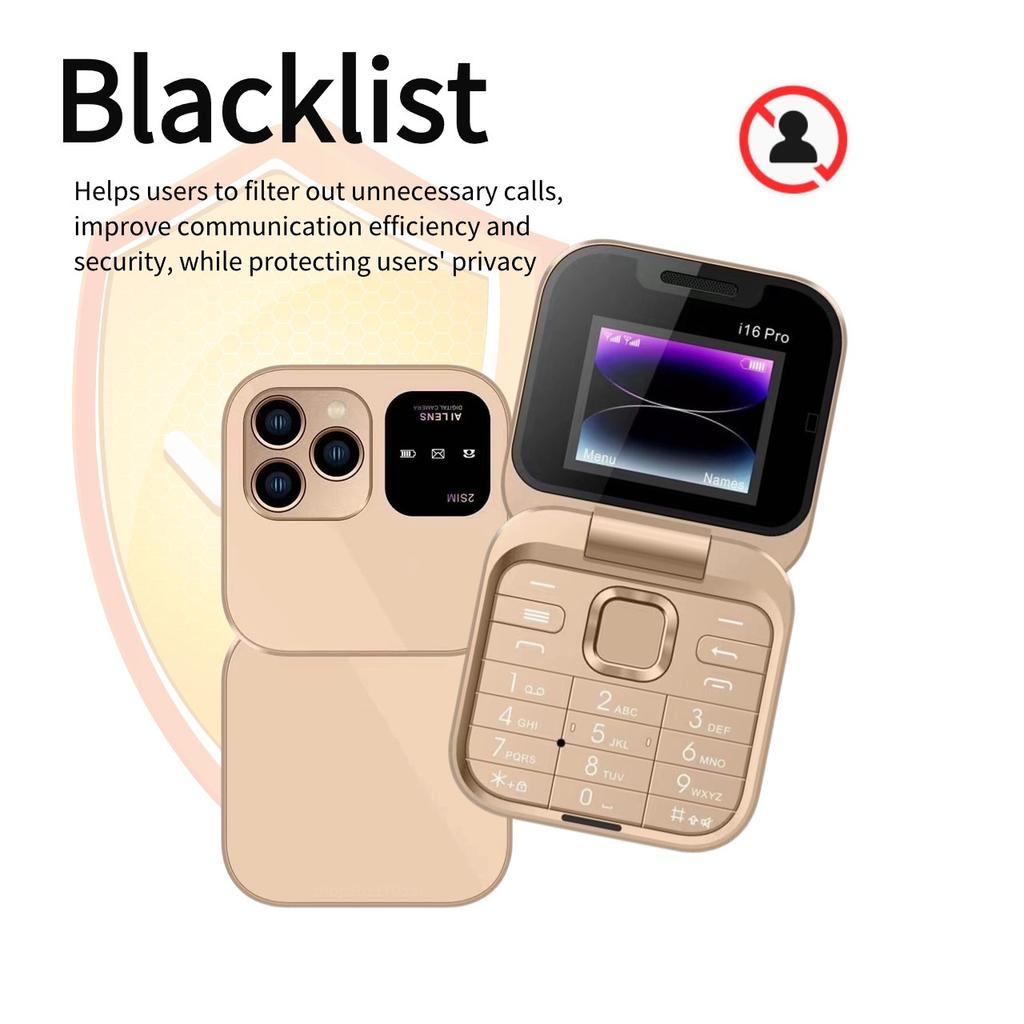 MIni Fold Mobile Phone 2G GSM Dual SIM Card Speed Dial Video Player Magic Voice 3.5mm Jack FM Small Flip Cellphone