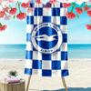 Brighton Print Beach Towel, Large Soft Quick Dry Towel for Beach Camping Swimming