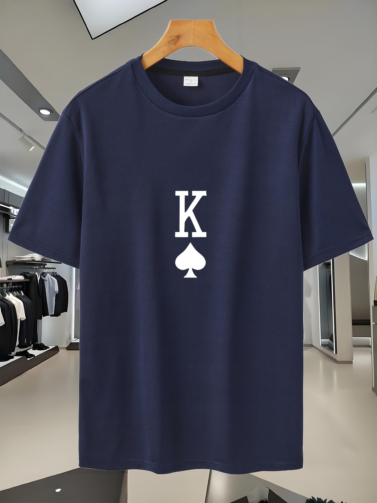 

Breathable Mesh Graphic T-shirt - Casual Summer Sports Tee with Stylish Print Design S