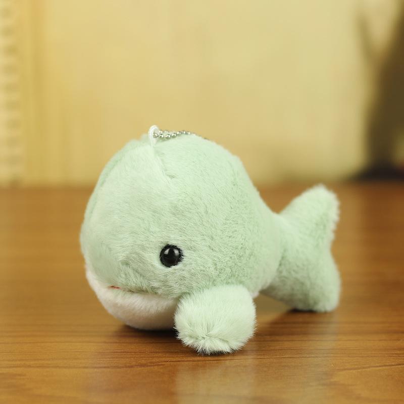 

Miniature Adorable Plush Dolphin Toy For Children Soft And Cute Ocean Animal Gift зелёный