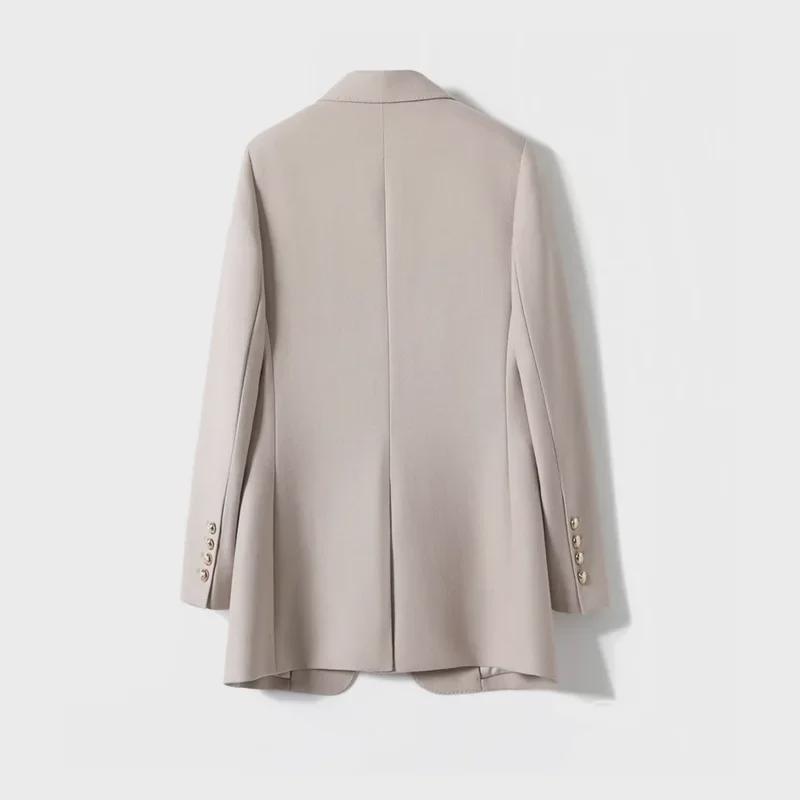 Elegant 2025 Women's Autumn Wool Suit - J-Tone Professional & Casual Coat