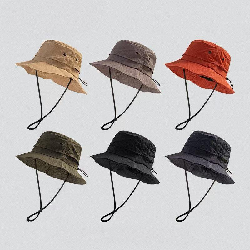 Unisex wasserdichter, schnell trocknender, faltbarer Eimerhut für Outdoor-Sommeraktivitäten