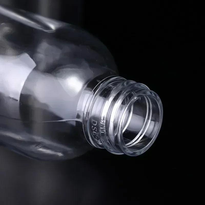 110Pcs Refillable Bottles 10Ml 20Ml 30Ml 50Ml 80Ml 100Ml Plastic Pet Clear Empty Seal Bottles Sample Containers With Screw Cap