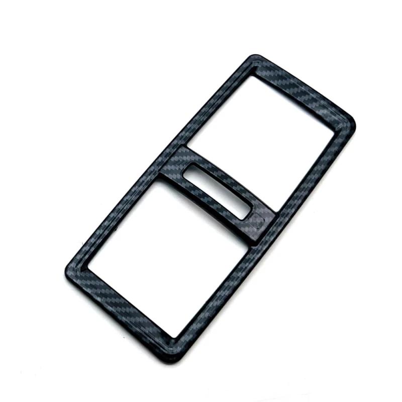 For Mitsubishi outlander   2024 ABS back Rear Seat Air Condition Vent Anti kick board Cover Trim Decoration Accessories