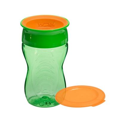 WowCup Kids Tritanový hrnek 296 ml, zelený, 1 ks.