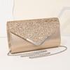 2025 Sequin Evening Makeup Clutch - Shiny Color