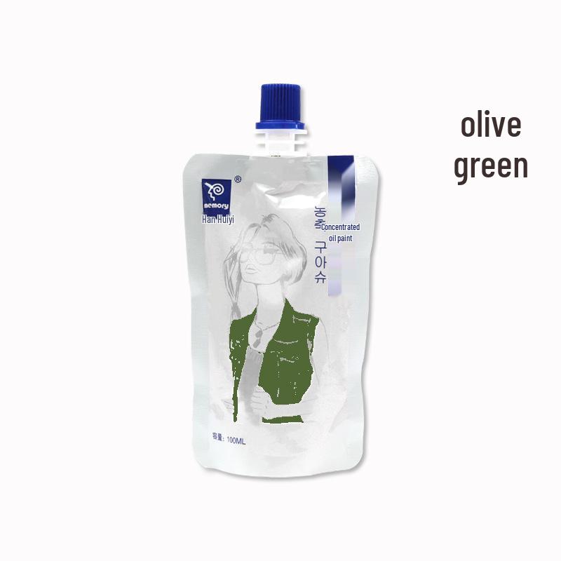 Portable 100ML Memory Gouache Paint with Refill - Ideal for Art Exams and Student Training