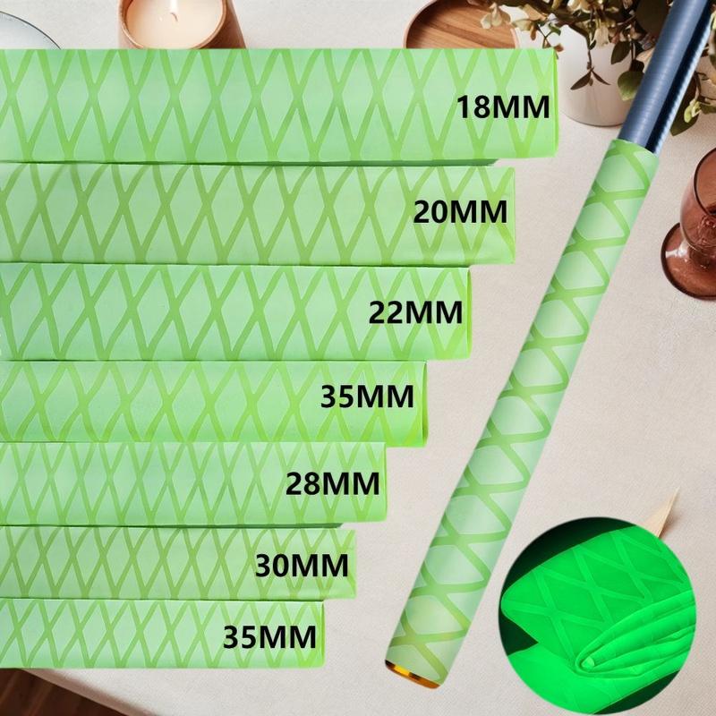 Tubo Luminoso Funda Fluorescente para Caña de Pescar 2:1 1M Tubo Termorretráctil Antideslizante Impermeable Aislamiento Envoltura Mango Protección