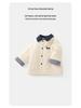 DUUDUU 2025 New Style Infant & Toddler Jacket - Fleece-Lined Korean Style Cotton Coat for Baby Boys