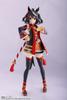 TAMASHII NATIONS Uma Musume Pretty Derby Kitasan Černá 140mm malovaná pohyblivá figurka SHFiguarts cca. PVC a ABS