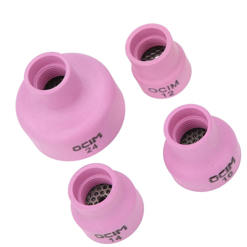 Ceramic Welding Cup Set Alumina Torch Gas Lens Kit Industrial Supplies WP?171826 1.6