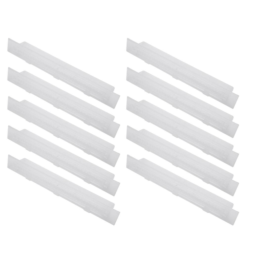 10pcs Plastic Beetle Blaster Beehive Beekeeping Tools Reusable Clear Hive Beetle Traps Buckle