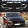 For Porsche Cayenne 2015 2016 2017 Headlight Transparent Cover Lampshade Headlamp Shell Housing Lamp Lens Plexiglass