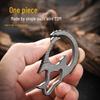 Titanium Alloy Multi-Functional Bottle Opener & Self-Defense Keychain